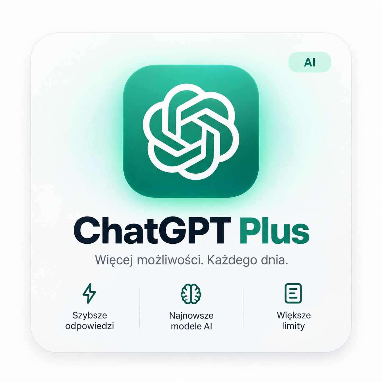Chat GPT Plus Dostęp na 30 dni